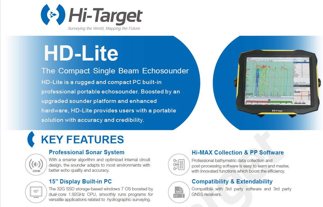 Máy đo sâu hồi âm HI-Target HD-Lite